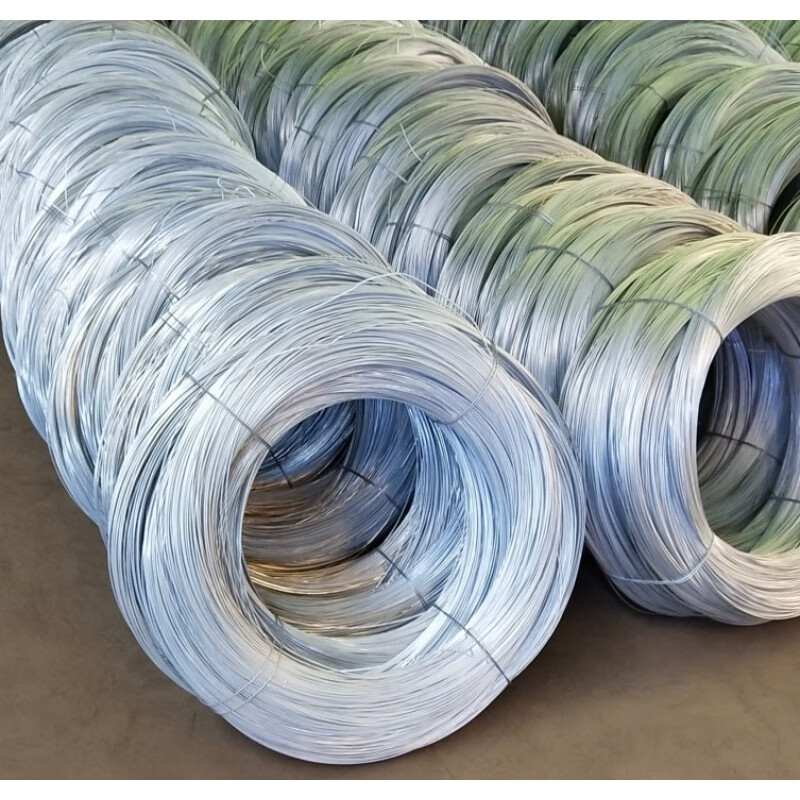 柏木格(bai mu ge)热镀锌黄色铁丝 镀锌铁丝 防锈铁丝8 10 12 1416号