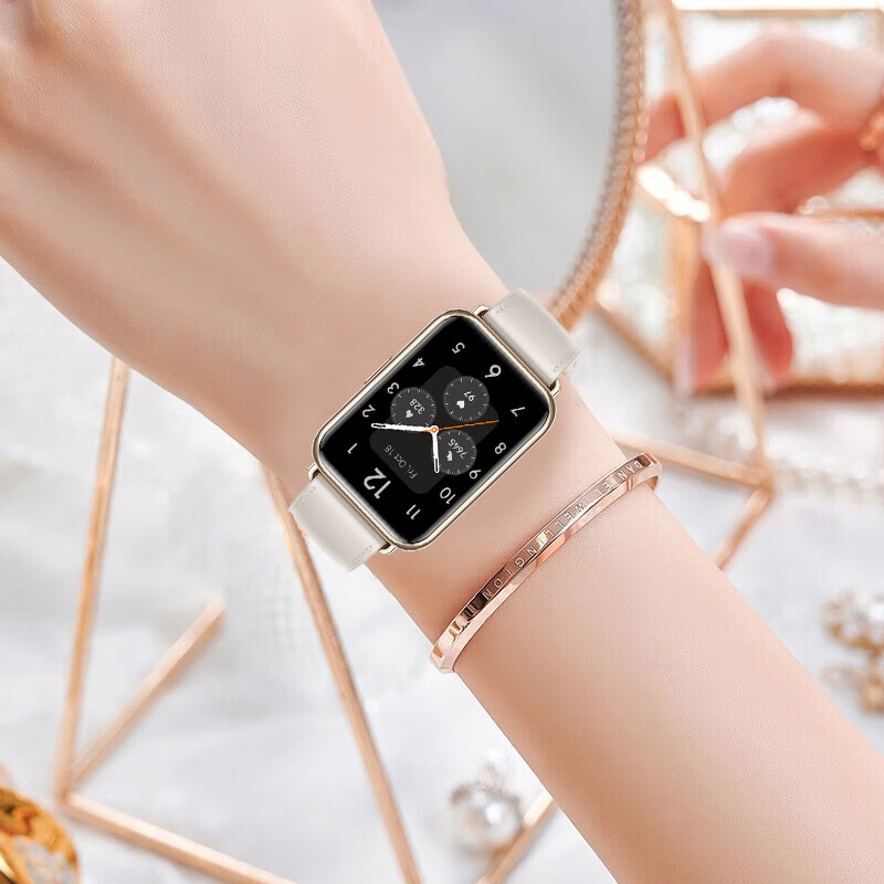 watch fit女士款运动智能穿戴nfc门禁防水心率血氧监测97种运动模式