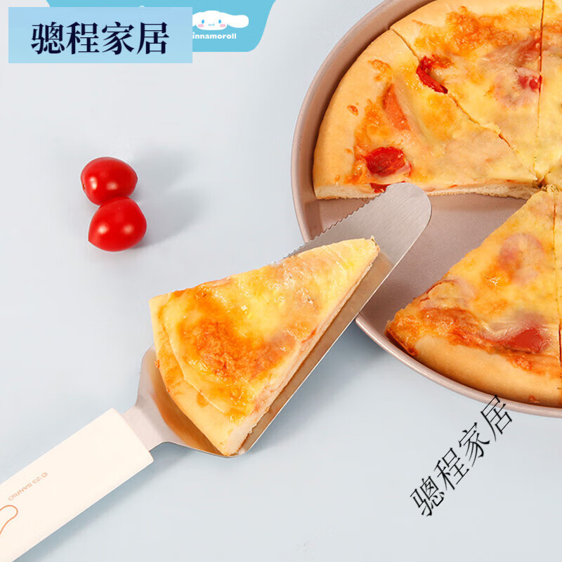 學(xué)廚披薩鏟披薩滾輪不銹鋼比薩切刀芝士蛋糕奶油鏟大耳狗烘焙工具 大耳狗披薩鏟 大耳狗正版授權(quán)