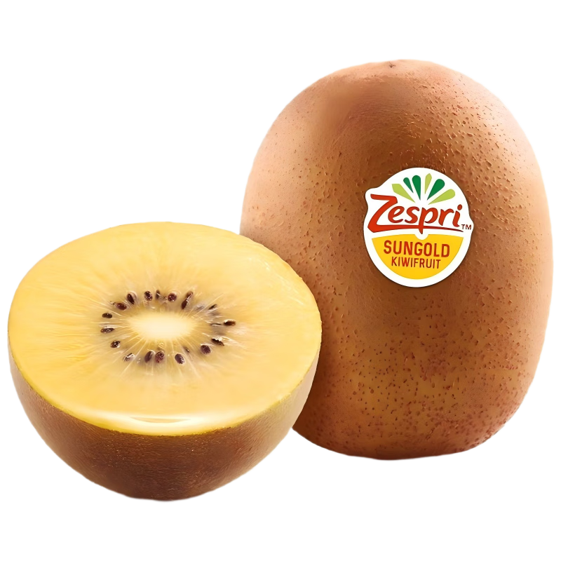 佳沛（zespri）新西兰阳光金奇异果6个装 单果重约93-103g 源头直发 包邮
