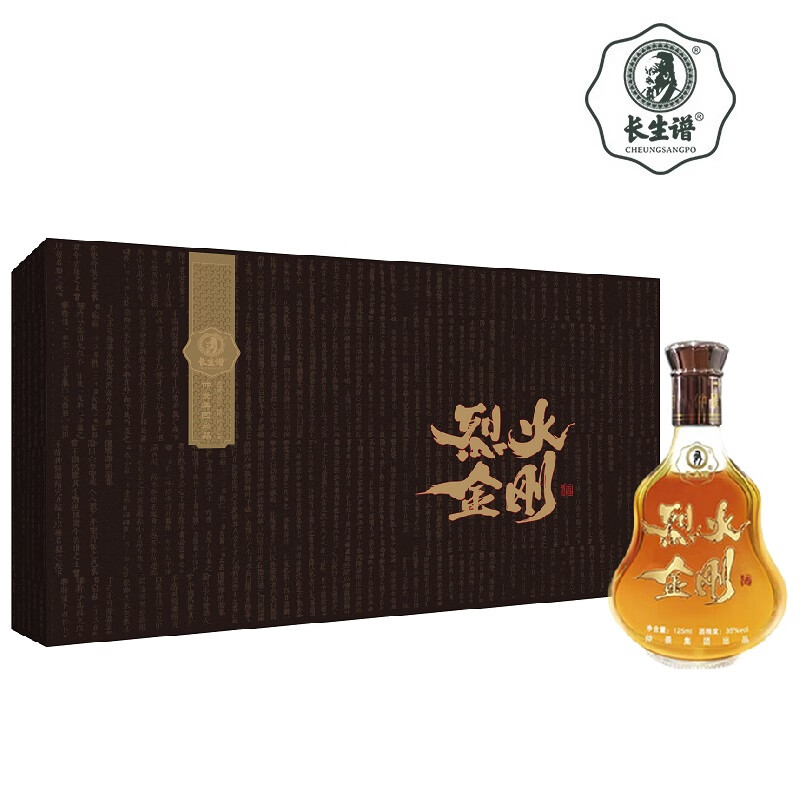 长生谱烈火金刚 仲景集团官方正品 黄精牡蛎肽露酒 养生酒 保健酒 35度 500mL 4瓶 京东折扣/优惠券