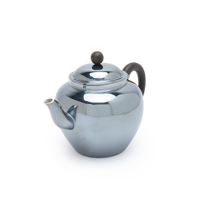 万仟堂（Edenus）银壶泡茶壶足银手工银茶壶茶道家用泡茶壶掇球壶倒把西施壶 掇球壶·银壶140cc 180mL