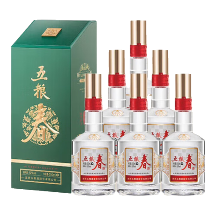 wuliangye/����Һ ������ ����ݼ�� 52?Ũ���� 550ml 6ƿ 1070.4Ԫ