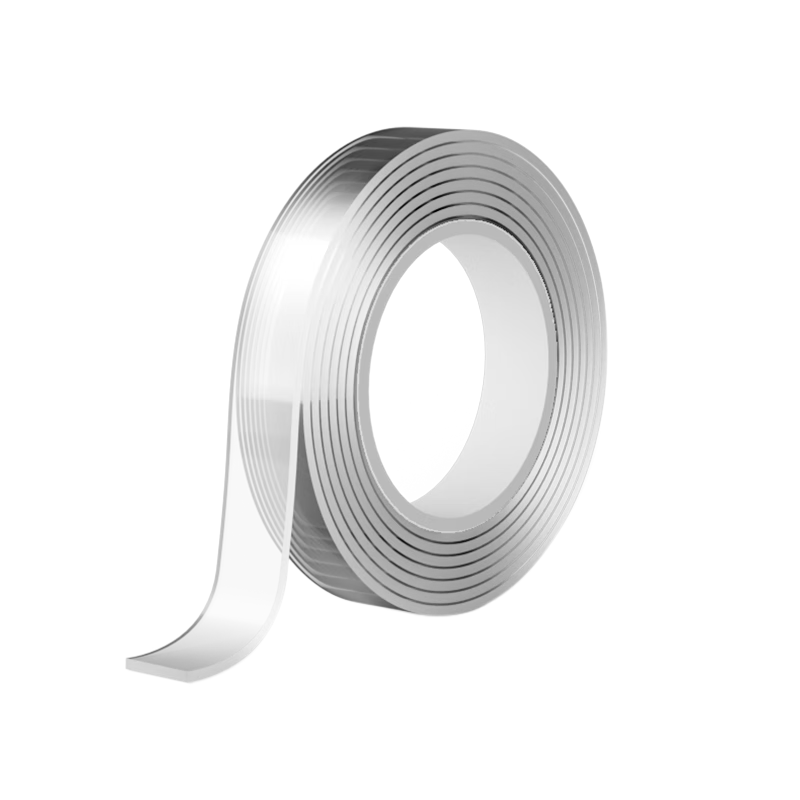 纳米双面胶高粘度强力双面贴固定墙面车用摆件粘胶贴片透明胶带魔力贴不留痕胶布 【普通款*厚0.8mm】10mm宽*1米长