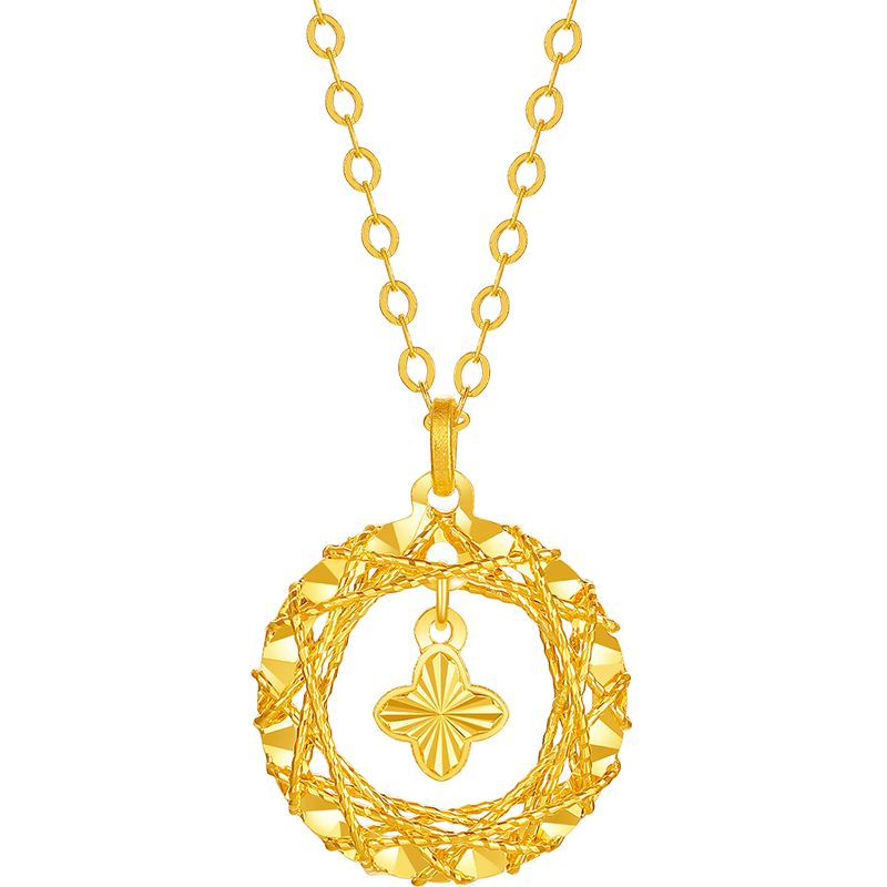 ���ڲ�����������18K�ƽ�����K����Ҷ����������������Ů��C0614120 40+5cm 1818Ԫ(������)