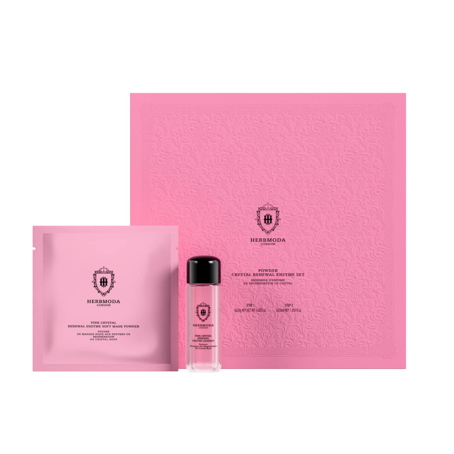 HERBMODA英国赫珀德涂抹式面膜保湿补水面膜焕亮紧致生物酶软膜-3盒送3组 生物酶软膜