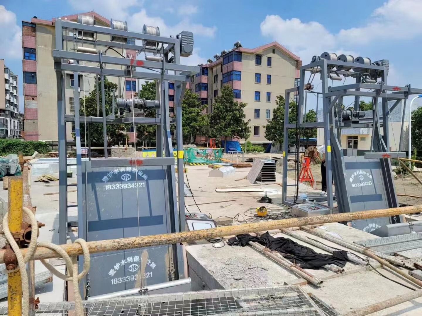 加笛(jiadi)电站污水不锈钢自动捞渣机移动液压抓斗循环式齿耙回转