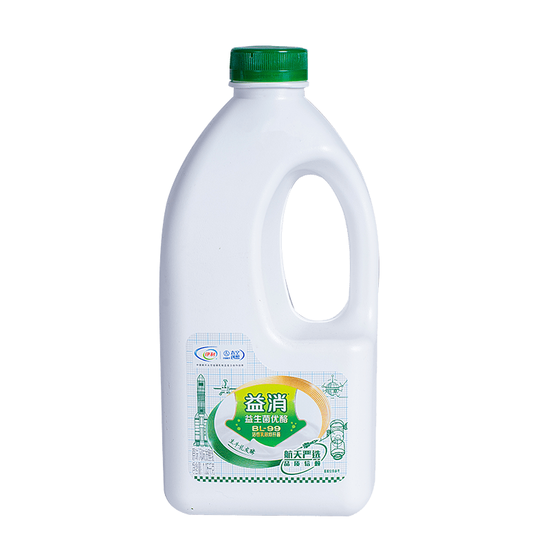 伊利益消酸奶 1.05kg*2桶装原味早餐活性乳酸菌低温风味发酵乳早餐 伊利益消桶酸奶1.05kgx2桶