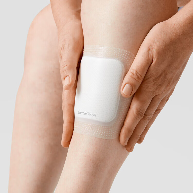 康乐保（coloplast）拜尔坦硅胶泡沫敷料33436压疮贴防褥疮贴骶尾贴医用 33404硅胶泡沫敷料15*19[1片]