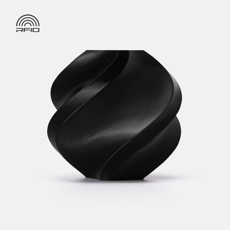 bambulab TPU for AMS 含料盘 黑色53101 3D打印耗材 柔韧坚固抗冲击减少拉丝 RFID智能参数识别