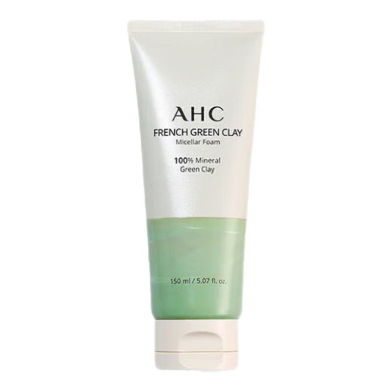 AHC洗颜泥洁面洗面奶150ml氨基酸控油祛痘去黑头礼物 情人节礼物