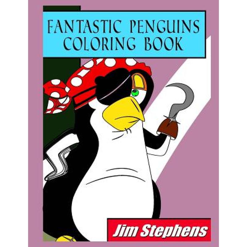预订 Fantastic Penguins Coloring Book