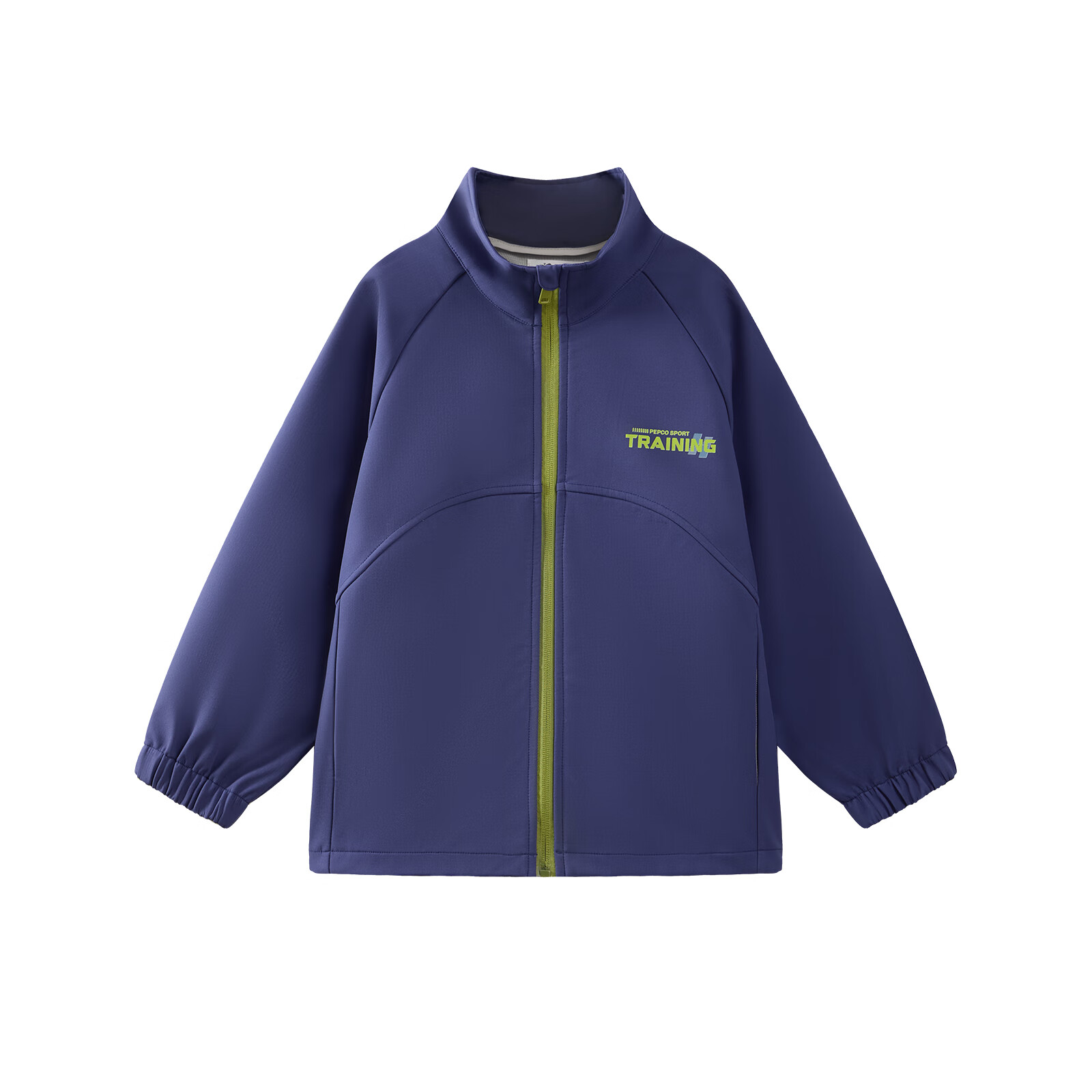 小猪班纳（PEPCO）【户外机能越野风衣】童装秋季男女童防水防风耐磨加绒风衣外套 藏蓝 160