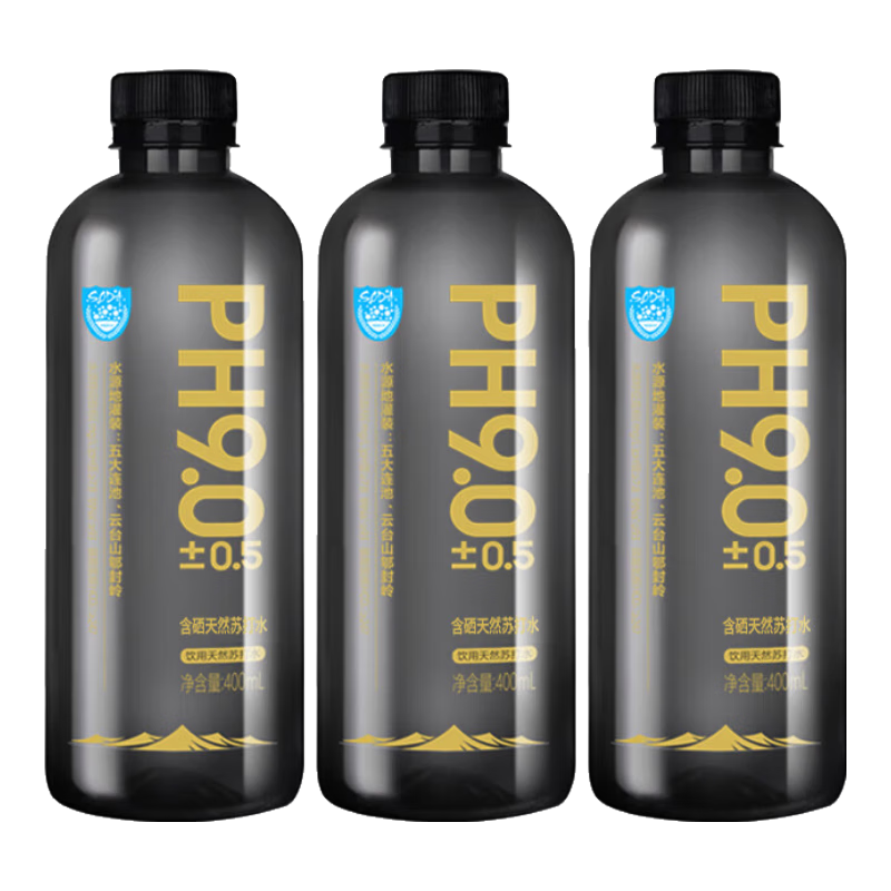 【活动限定】李墨白含硒天然苏打水12/24瓶无糖无气弱碱性水 李墨白苏打水*12瓶