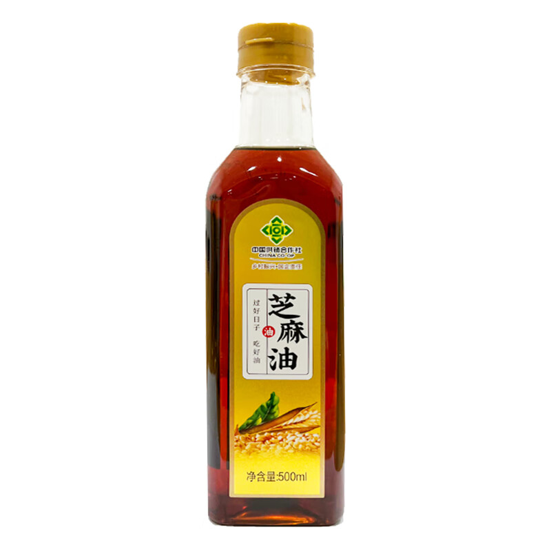 武当农夫 房县正宗葵花籽油 菜籽油大桶装家用物理压榨清炒煎炸食用油送礼 芝麻油 500mL*2瓶