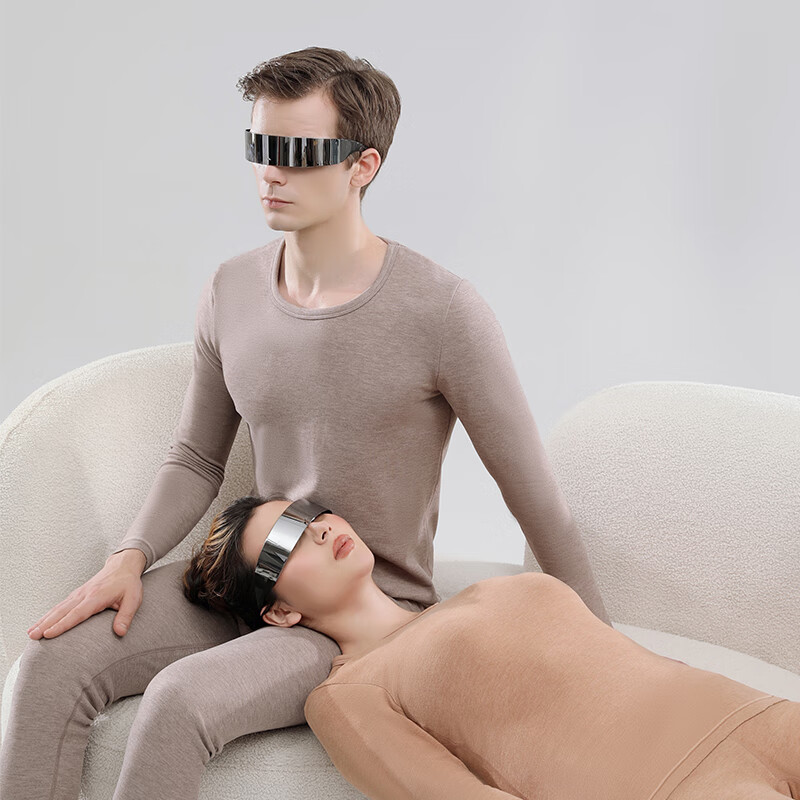 云的超品羊毛桑蚕丝暖护贴无痕护膝保暖内衣套装男女情侣秋衣秋裤加绒加密 暖心保暖套装男罗马棕 2XL (180) 男【荐130-150斤】 云的超品羊毛桑蚕丝暖护贴无痕护膝保暖内衣套装男女情侣秋衣秋裤加绒加密 暖心保暖套装男罗马棕 2XL (180) 男【荐130-150斤】