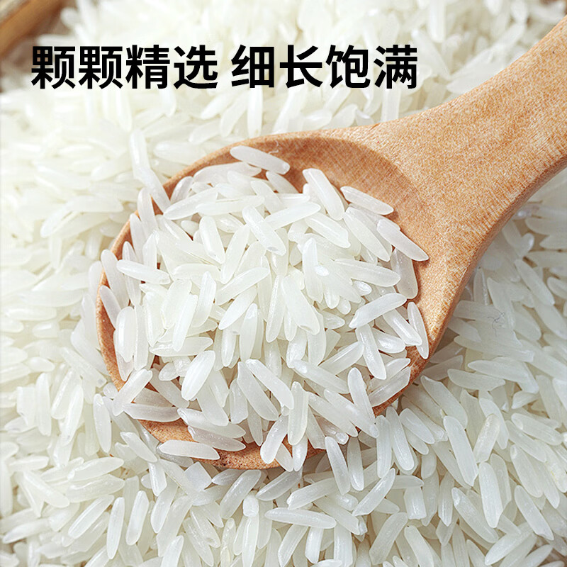 武当农夫 房县特产长粒香米 农家自产袋装2025新米大米 食用煮饭熬粥米粮 长粒香米20斤装 10kg*1袋