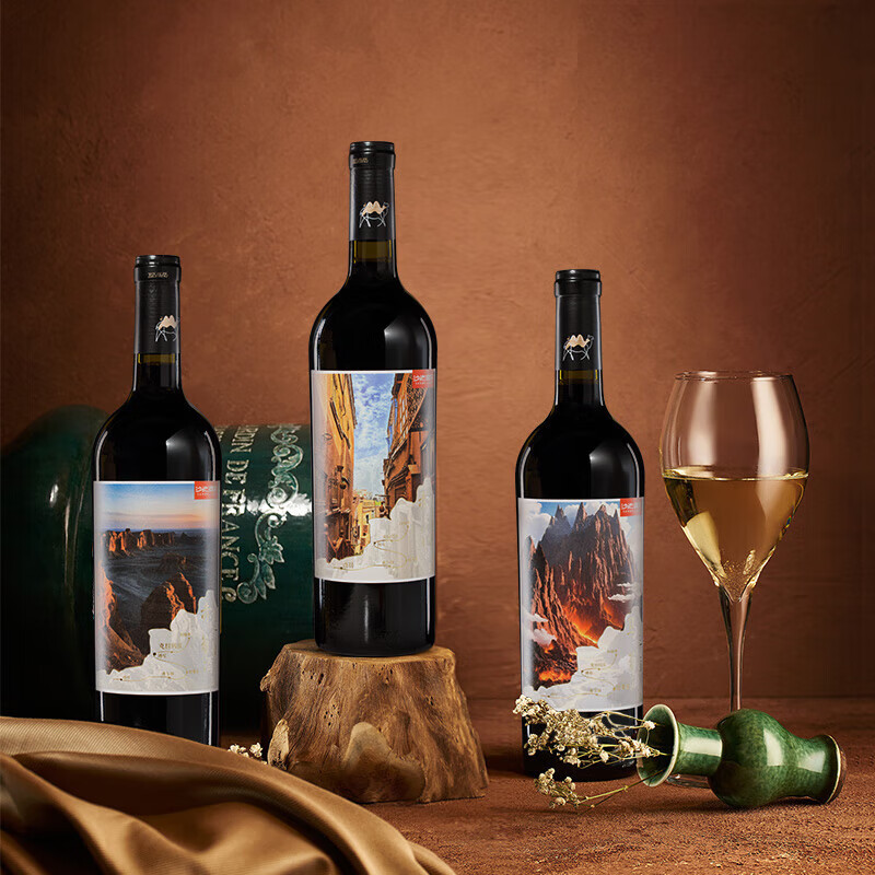 沙地酒庄大美新疆葡萄酒西域风土6种口感组合装国产红酒宴请送礼自饮礼盒 750ml*6（礼盒装）