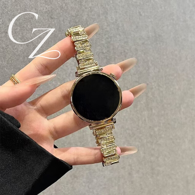 适用华为GT6表带蝴蝶扣gt5手表金属腕带gt4/gt3女watch5/4pro/3 玫瑰金 华为GT4/GT5 41mm/GT5Pro42mm