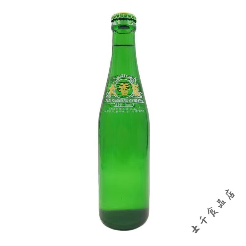 丹东特产玻璃瓶大香蕉津美乐汽水鸭绿江怀旧碳酸饮料 玻璃瓶大香蕉6瓶