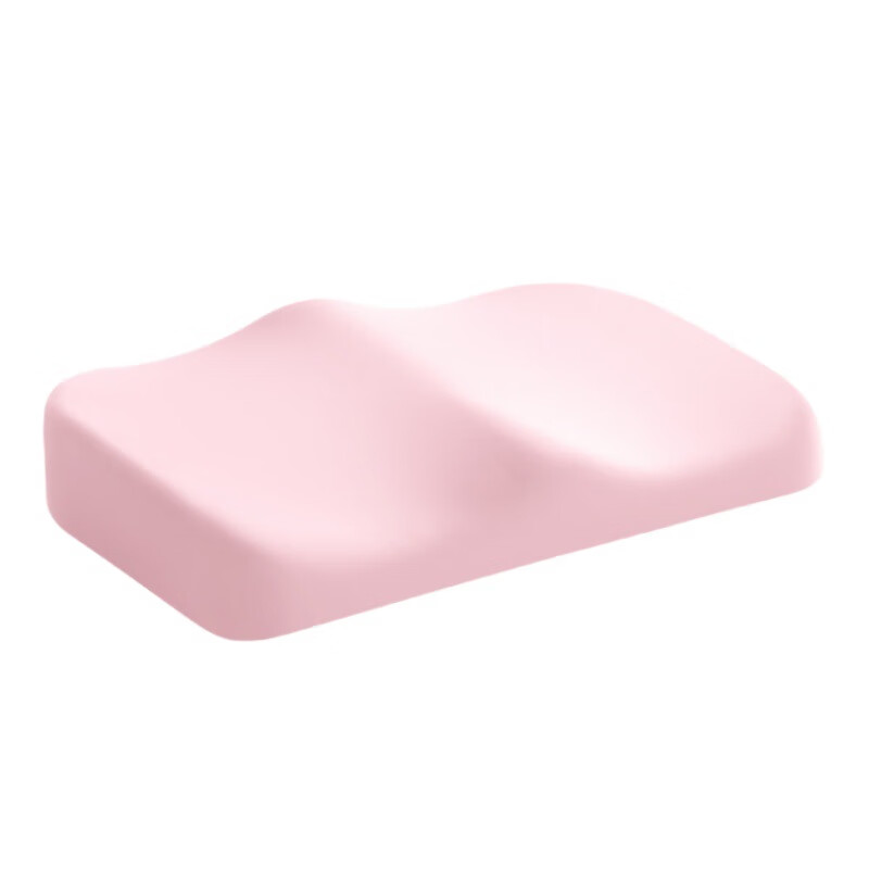 加厚学生坐垫长方形屁垫教室专用久坐儿童小板凳子椅子垫子座垫 粉色 小号【约35*24*4cm】