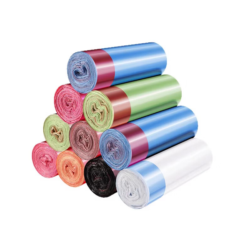 铭智嘉家用加厚手提垃圾袋 商用办公加大垃圾袋自动收口型 抽绳垃圾袋300只【特惠装】