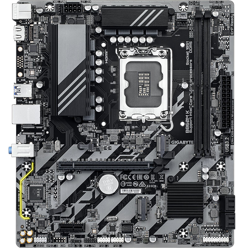 技嘉 超耐久B860M K DDR5 图 6
