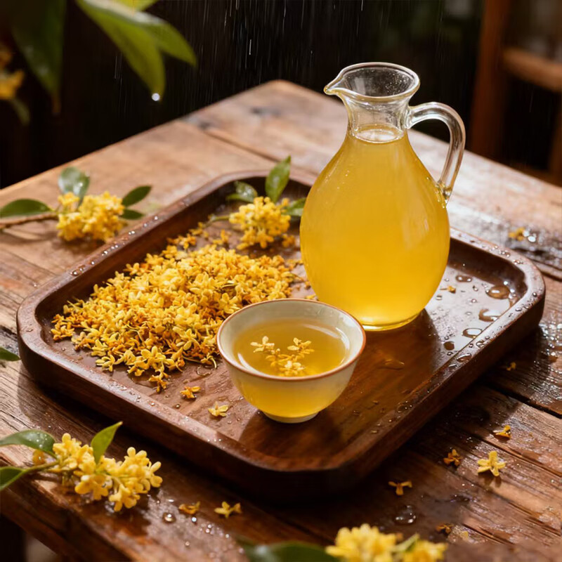 水缘贡房县黄酒桑葚酒桂花酒湖北特产自酿12度果酒微醺甜酒年货送礼 2.5L*1桶桂花黄酒