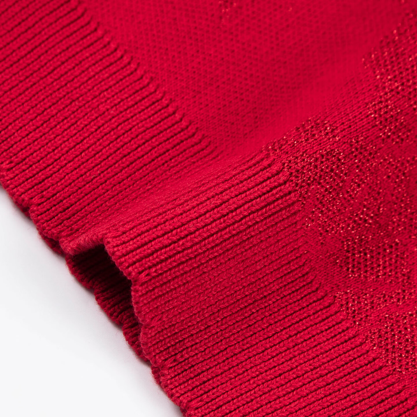 哈吉斯（HAZZYS）童装女童毛衣2026春新年经典红针织线衣上衣拜年服 经典红 165