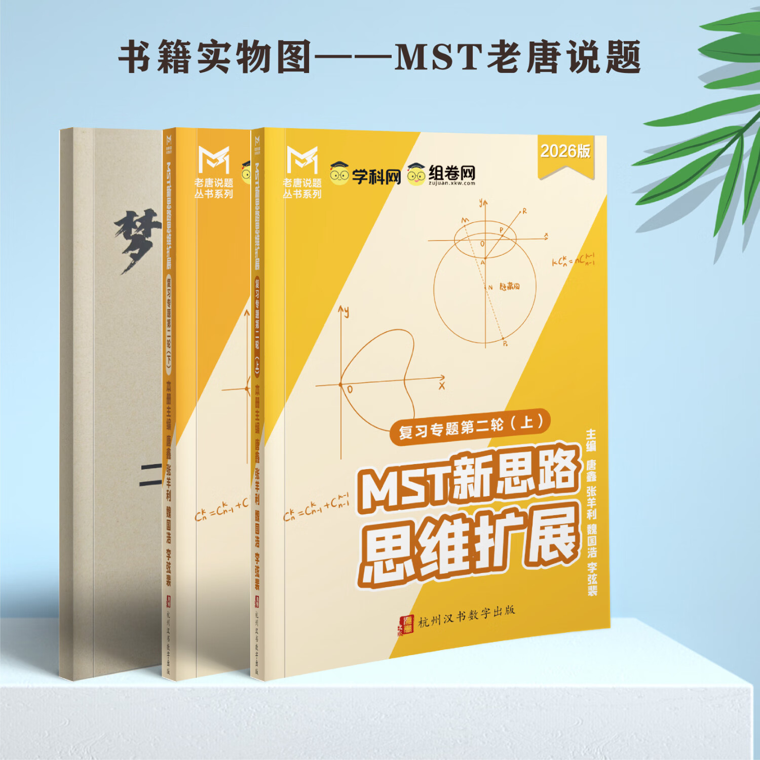 MST数学26二轮复习 高三二轮复习冲刺拔高必备 高中数学新思路 MST26二轮复习专题 2026新版