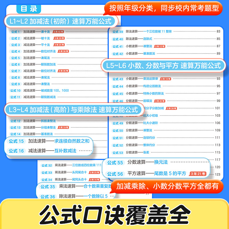作业帮小学数学画图法60天搞定1-6年级数学思维专项训练速算万能公式几何36模型母题精讲图解应用题一题会百题通快解应用题 【3本】速算公式+画图法+几何36模型 无规格