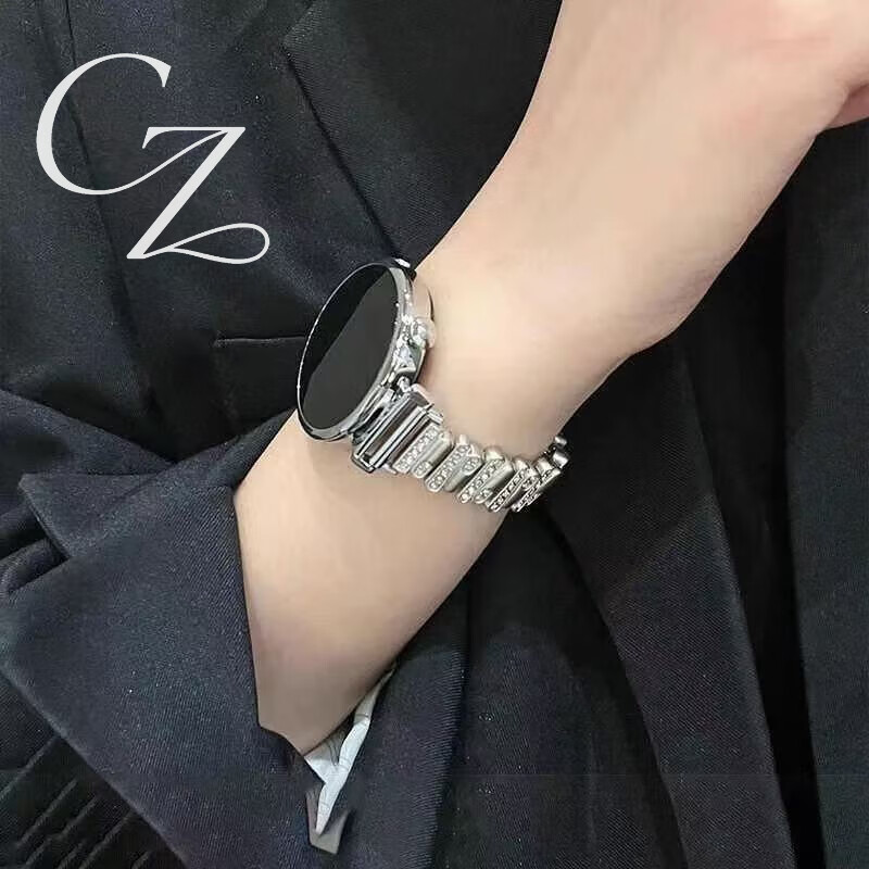 适用华为GT6表带蝴蝶扣gt5手表金属腕带gt4/gt3女watch5/4pro/3 玫瑰金 华为GT4/GT5 41mm/GT5Pro42mm