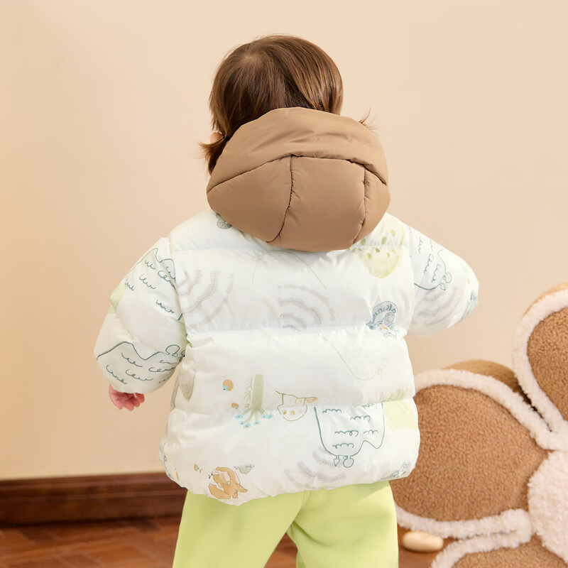 巴拉巴拉婴儿羽绒服男童冬季女童短款外套造型2024可爱洋气萌208424107234