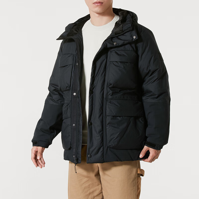 UNDER ARMOUR安德玛 羽绒服男子冬季男装户外通勤保暖休闲运动羽绒夹克外套 6000986-001 3XL