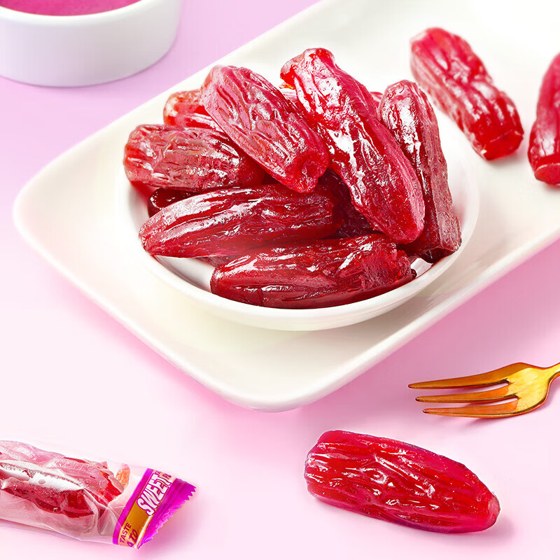 味滋源水晶紫薯仔 浓浓薯香 地瓜干红薯干 休闲零食特产小吃 水晶紫薯仔 250g*1袋 2袋装