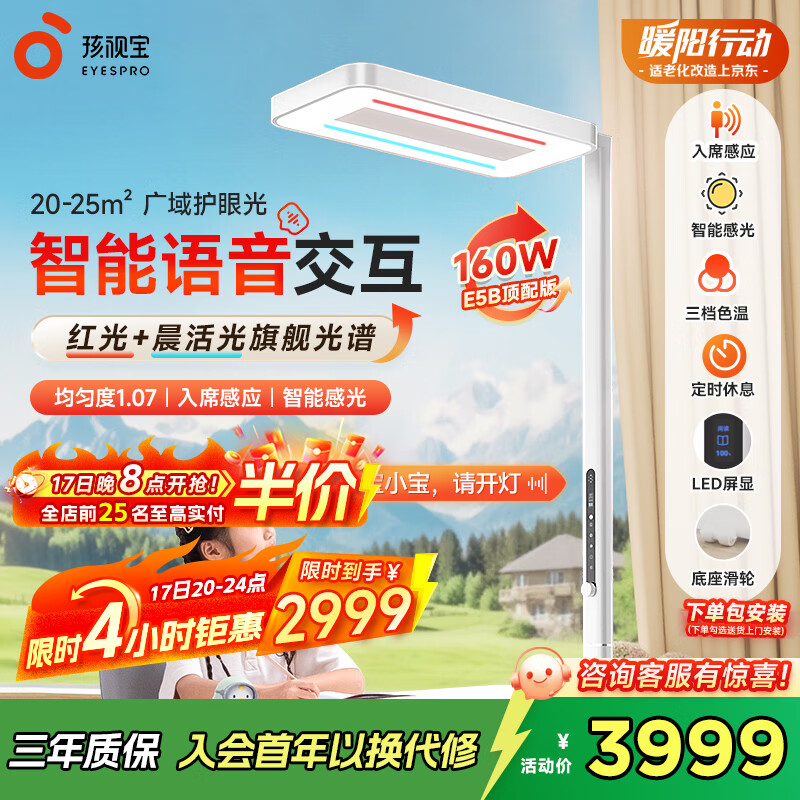 孩视灯家用落地大路灯E5-160W-R