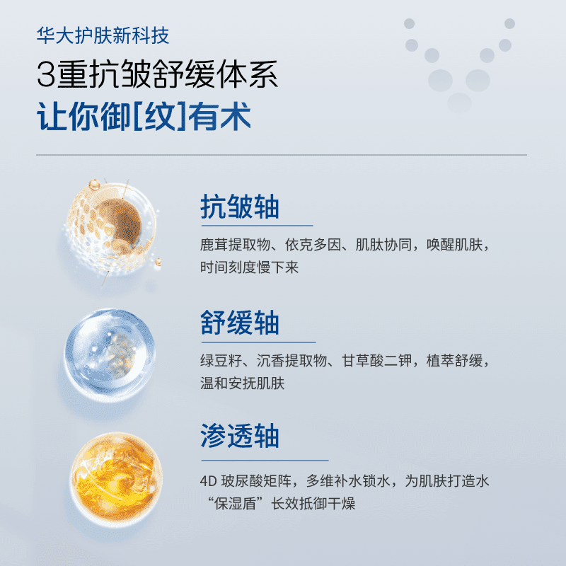 序芙 XUTEEFUK小鹿精华华大舒缓抗皱冻干液韶初泌语鹿茸凝时精华液正品旗舰店 华大小鹿精华[5支装/盒]