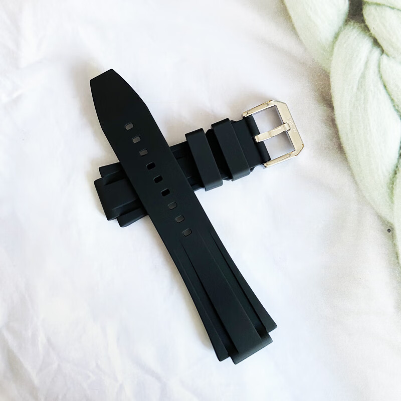 爱沃驰官方瑞士爱沃驰品牌专用原装原厂凸口液态硅胶IW手表表带男送工具 橙色