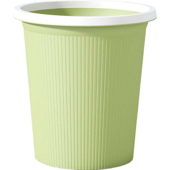 马卡龙大号笔筒色居家厨房轻奢家用卫生间学生宿舍大容量客厅卧室压圈纸篓 【经典马卡龙】1个随机色 大容量10L