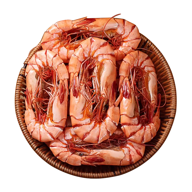 漁忘憂九節(jié)蝦干特大干蝦斑節(jié)對蝦烤蝦干即食大號孕婦零食海鮮特產(chǎn) 中號蝦干【約96只】1斤