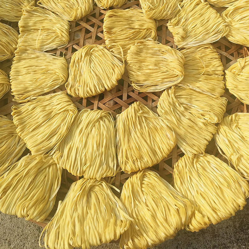 宁波特产章溪人家樟村手工切面拌面碱水面煮面炒面挂面条盘面 樟村