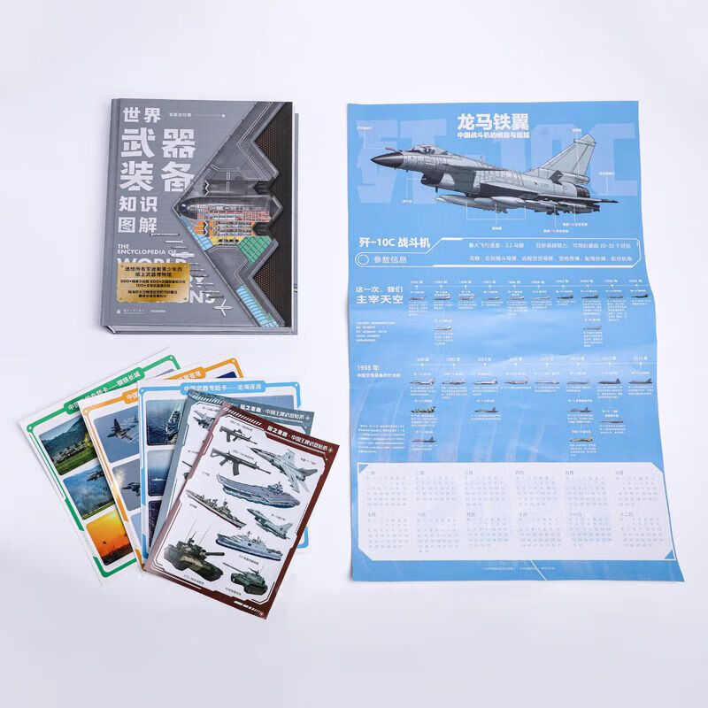 世界武器装备知识图解【赠贴纸+知识卡+2026年历】军 世界武器装备知识图解【赠贴纸+知识卡+2026年历