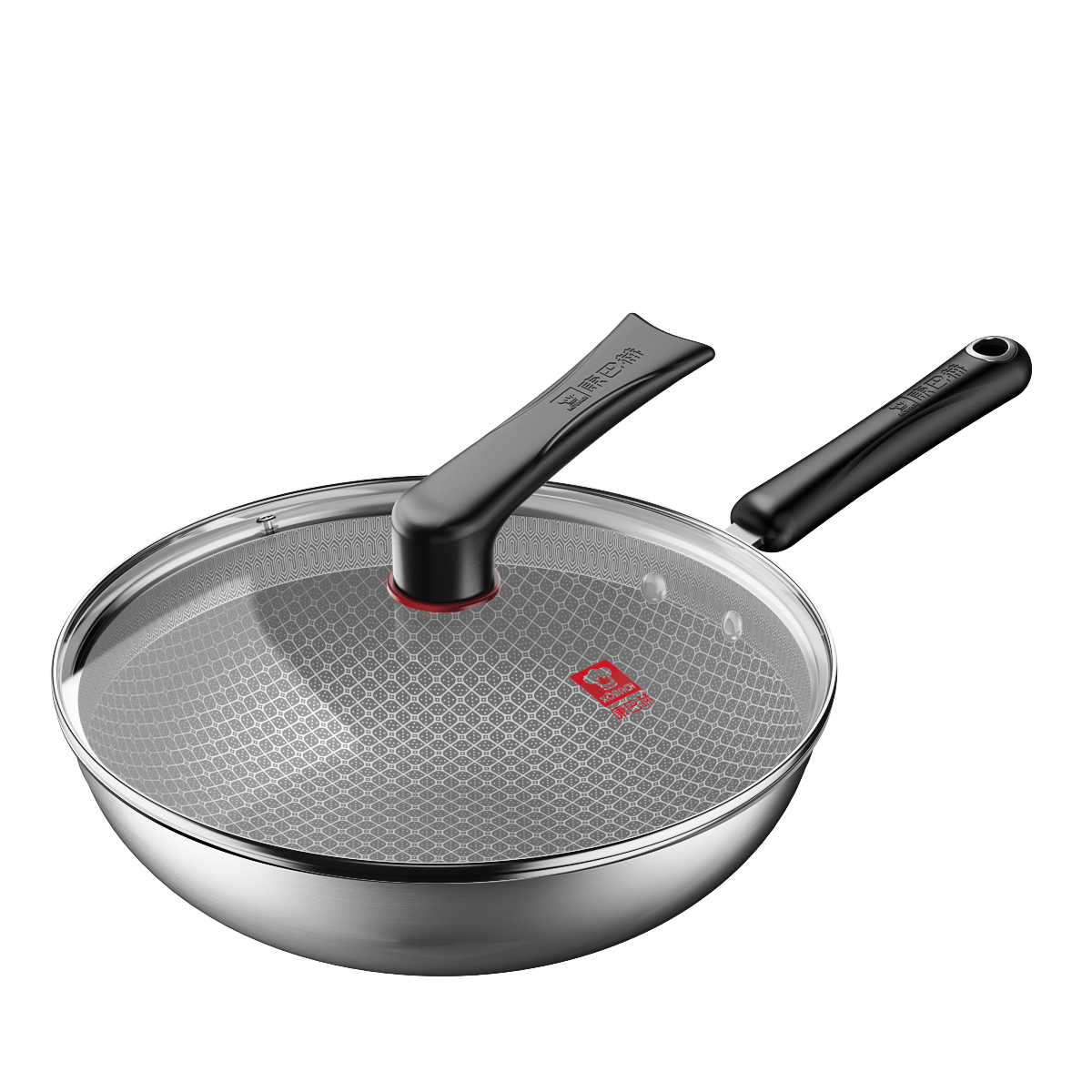 ���ڲ��������ͺճ������Ѳ�ճ������ʳƷ������ֹ����¯ȼ����ͨ�ó��˹� ��С����ѡ��������ѹ� 30cm 143.65Ԫ