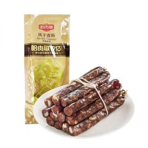 哈肉聯(lián)風(fēng)干香腸東北特產(chǎn)小吃1袋 哈肉聯(lián)風(fēng)干香腸東北特產(chǎn)小吃1袋