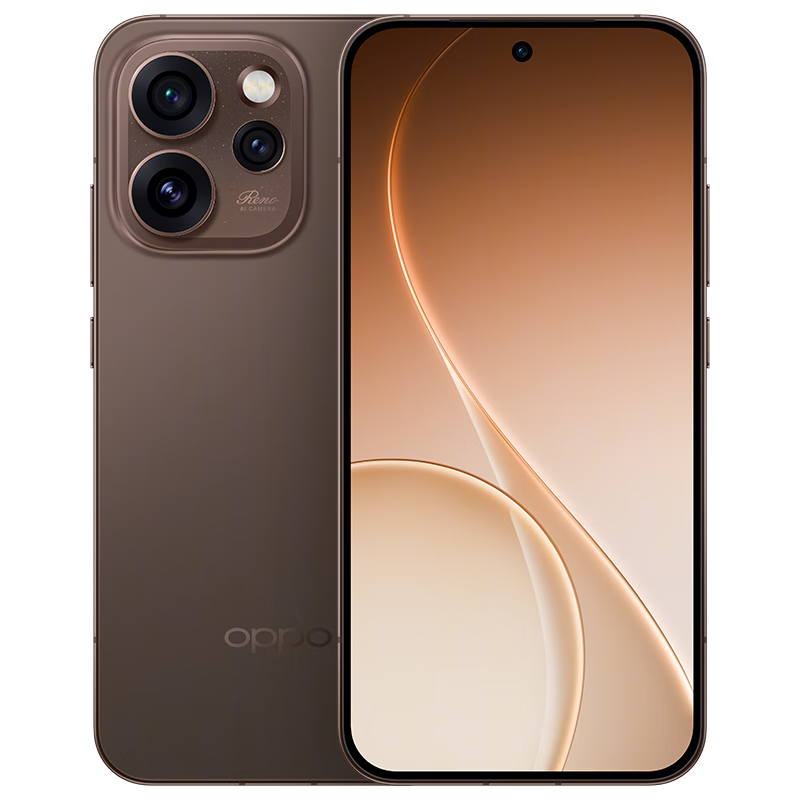 OPPO Reno15 12GB+512GB 可露丽棕 2 亿像素超清影像 超出圈的实况神机 AI智能 5G拍照手机 国家补贴