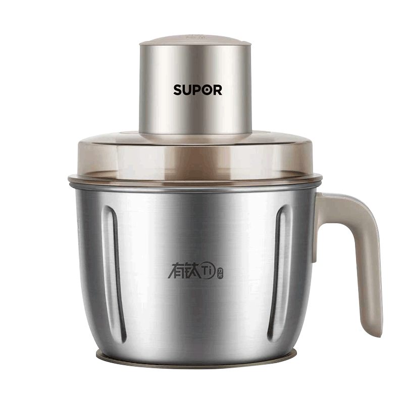 蘇泊爾（SUPOR）絞肉機(jī)家用電動(dòng)小型全自動(dòng)多功能碎肉絞餡輔食料理機(jī)大容量攪拌機(jī)鈦刀不銹鋼碗 JR78-G220