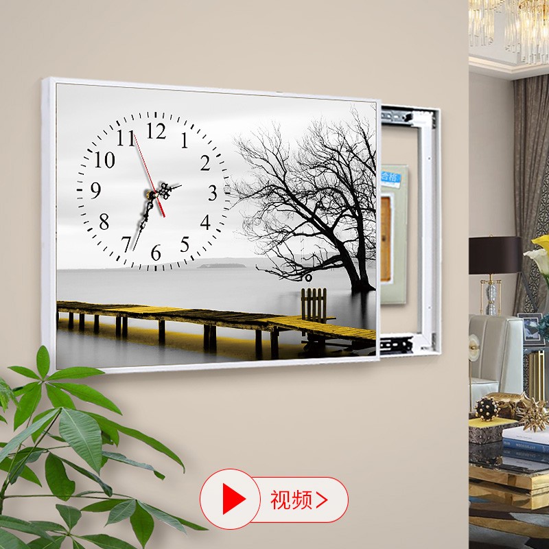 绿房子 免打孔 装饰画图片_3