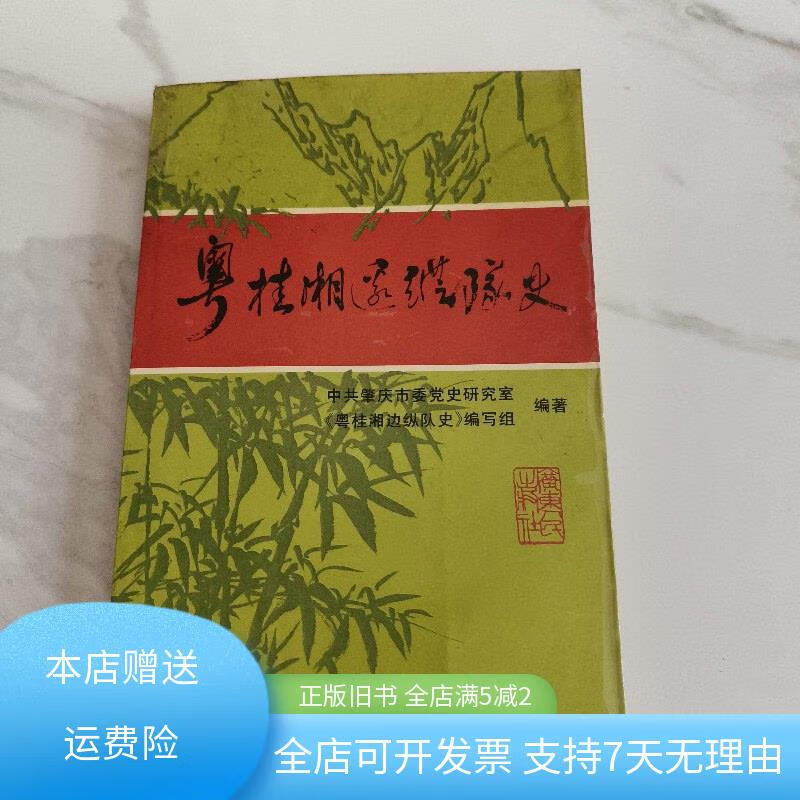 粤桂湘边纵队史 广东人民出版社