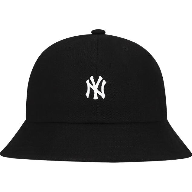 MLB男女兒童帽子 時(shí)尚運動(dòng)休閑空頂帽戶(hù)外遮陽(yáng)帽潮流漁夫帽 紐約洋基隊/黑色(72CPH1011) 53H