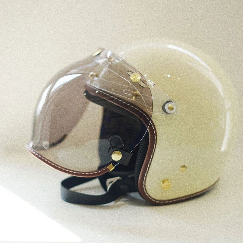 飞乔vespa踏板复古摩托车34半盔超轻便夏季男女款feture头盔 roy